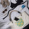Pavilion Gift Company - Main Squeeze- Light Blue - 18" x 15" x 6.75" Large Canvas Tote Bag - Handbags - 2 of 4