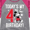 Girls' - Disney - Todays My 4th Birthday - image 2 of 4