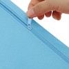 Unique Bargains Pencil Case Canvas Large Capacity Stationery Pen Bag for Office - 3 of 4