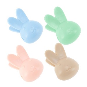 Unique Bargains Lightweight Cute Rabbit-Shaped Toothbrush Covers - 1 of 4