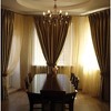 Versailles Oriel-Wrap Bay With Screw Finial Window Rod Set - 42x78", Espresso - 3 of 4