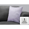 Tramull 18x18 Inch Decorative Throw Pillow with Insert for Sofa, Couch & Bed, Hypoallergenic Polyester, Indoor Use - 4 of 4