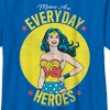 Boy's Wonder Woman Moms Are Everyday Heroes T-Shirt - 2 of 4