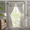 Pleat Curtain Panel with Tieback (Single) White 52x96 in - 4 of 4