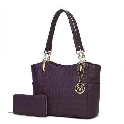 MKF Collection Allison Tote Bag & Wallet by Mia K