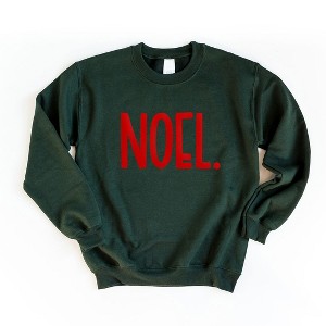 Simply Sage Market Women's Graphic Sweatshirt Noel Bold Puff Print - 1 of 4