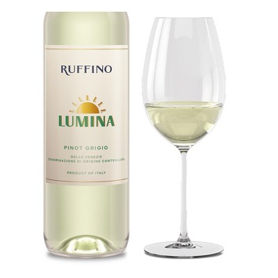 Ruffino Lumina Doc Pinot Grigio Italian White Wine - 750ml Bottle : Target