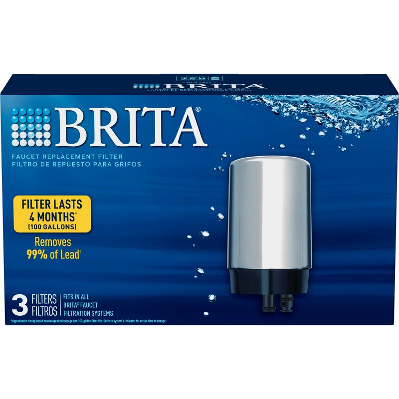 Brita Replacement Water Filters for Brita Tap Faucet Mounts, 3 of 9
