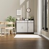 42.5'' Sideboard Buffet Storage Cabinet, Modern Accent Sideboard with Adjustable Shelves, Display Storage Cabinets for Living Room, Entryway - 4 of 4
