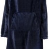 PAVILIA Wearable Blanket with Sleeves and Foot Pockets, Fleece Warm Snuggle Pocket Sleeved Throw for Women Men Adults - 3 of 4