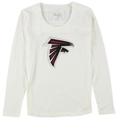 Touch by G-III Womens Atlanta Falcons Graphic T-Shirt, Off-White, Medium