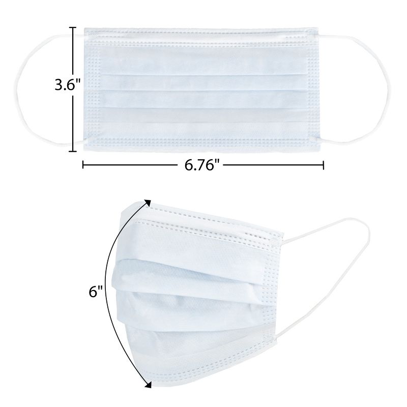 Premium Disposable 3-Ply Face Mask, 2 of 6