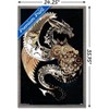 Trends International Steampunk Dragon Framed Wall Poster Prints - 3 of 4