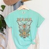 Simply Sage Market Mama Butterfly Floral Garment Dyed Tee - 3 of 4