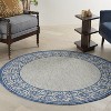 Nourison Garden Party Bordered Indoor/Outdoor Flatweave Area Rug - 2 of 4