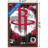 Trends International NBA Houston Rockets - Maximalist Logo 23 Framed Wall Poster Prints - 3 of 4