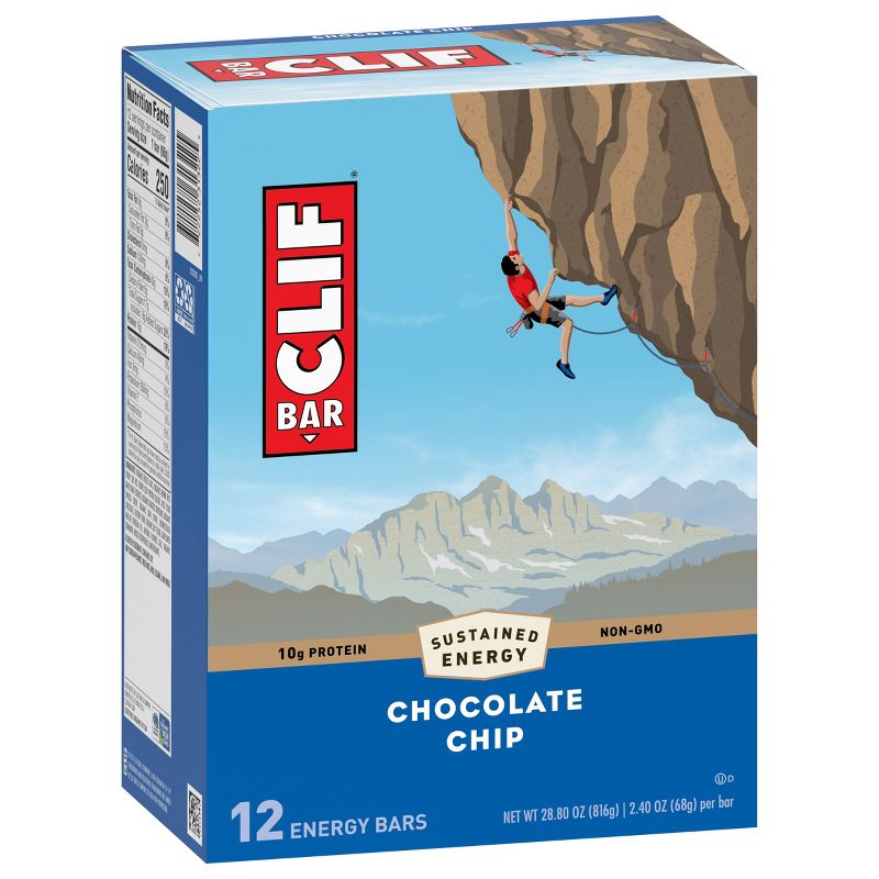 CLIF Bar Chocolate Chip Energy Bars 
, 6 of 12