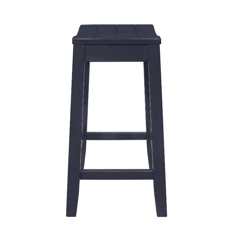 Fiddler Backless Wood Counter Height Barstool Navy - Hillsdale Furniture, 5 of 16
