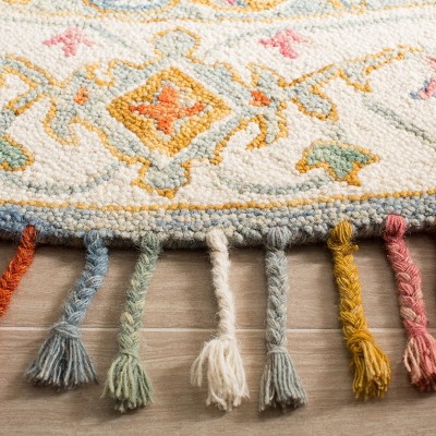 Aspen 10' x 14' Blue Hand-Tufted Wool Area Rug