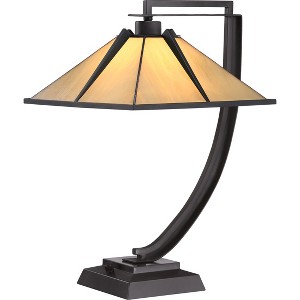 Pomeroy 1-Light Western Bronze Table Lamp - 1 of 4