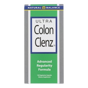 Natural Balance Ultra Colon Clenz - 120 Vegetarian Capsules - 1 of 3