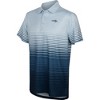 Reel Life Bandon Faded Stripe Polo Shirt - Omphalodes - image 2 of 2