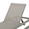 PAGED Pool Lounge Chairs Outdoor Patio Lounge Chair All Weather Reclining Chair for Patio, Pool, Beach, Lawn - 2 of 4