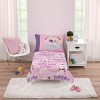 NoJo DreamWorks Gabby's Dollhouse Dream It Up Pink and Purple Pandy Paws Super Soft Toddler Blanket - 4 of 4