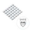 Unique Bargains Heart Shape Self Adhesive Valentine Makeup DIY Rhinestone Stickers 144 Pcs - 2 of 4