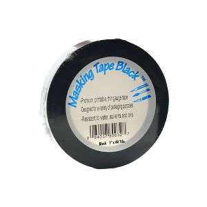 Pro Tapes Black Masking Tape, 60 Yd. Rolls - 1 of 1