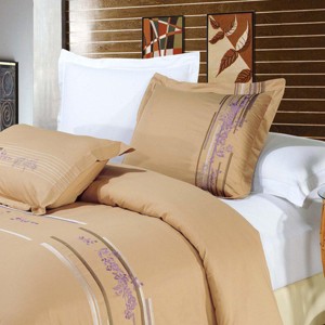 Cecilia Cotton Embroidered Duvet Cover Sets - 1 of 2