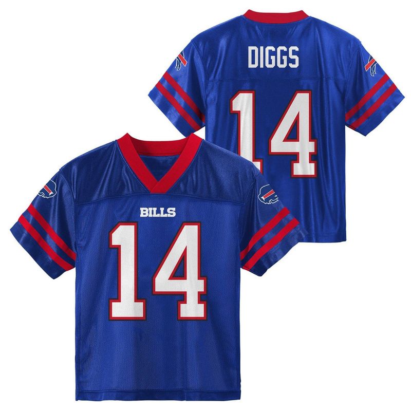 NFL Buffalo Bills Toddler Boys' Short Sleeve Diggs Jersey, 1 of 4