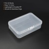 Unique Bargains Rectangular Storage Container with Hinged Lid for Beads Craft 12 Pcs - 4 of 4