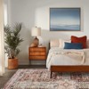Vintage Floral Washable Area Rug, Non-Slip Low Pile Polyester Carpet for Living Room & Bedroom - 2 of 4
