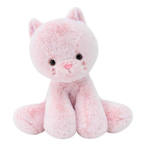 pink cat stuffed animal