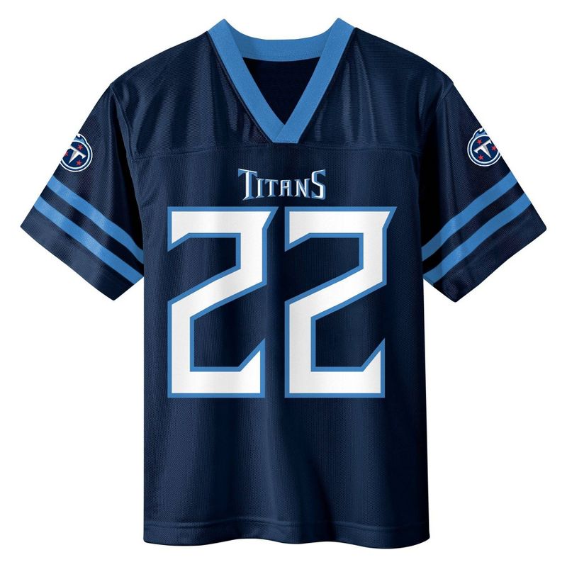 NFL Tennessee Titans Boys&#39; Short Sleeve Henry Jersey, 2 of 4