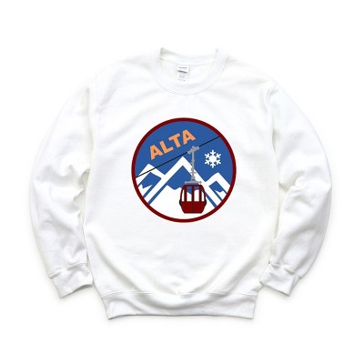 Simply Sage Market Women's Graphic Sweatshirt Alta Ski Resort