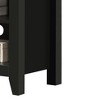 CAVINAS Modern TV Stand Mid Century Entertainment Center with Open Shelves and Cable Management - 3 of 4