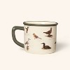 14.46 fl oz Ceramic Birds Mug Cream - Woolrich x Target - 3 of 4