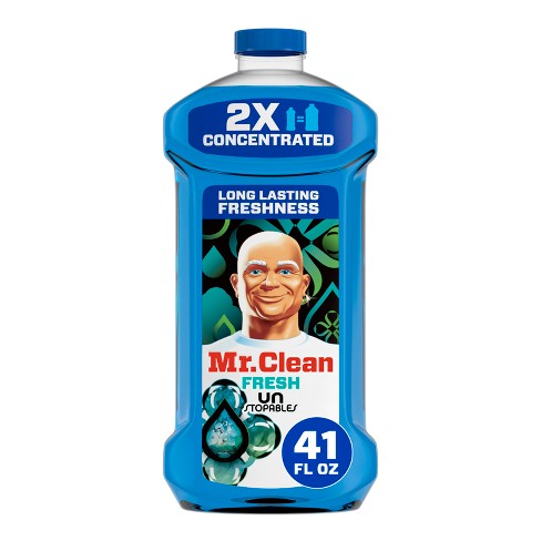 Mr. Clean Fresh Dilute Unstopables Multi-surface Cleaner - 41 Fl Oz ...