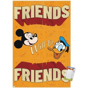 Trends International Disney Mickey Mouse & Donald - Friends Unframed Wall Poster Prints - 1 of 4