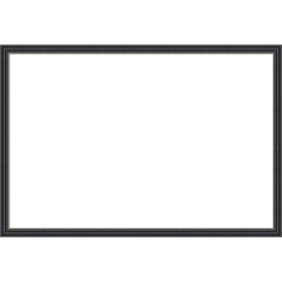 Amanti Art Stylish Black Framed Dry Erase Magnetic Board