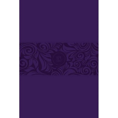 The Passion Translation New Testament (2020 Edition) Large Print Violet - by  Brian Simmons (Leather Bound)