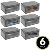 mDesign Soft Fabric Closet Storage Organizer Box - image 3 of 4