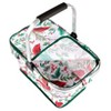 The Lakeside Collection Festive Collapsible Storage Basket - Cardinal - 2 of 3
