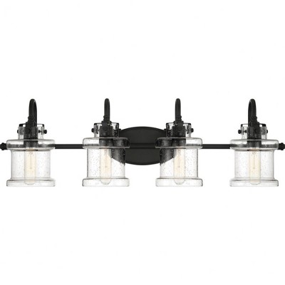 Quoizel Lighting Danbury 4 - Light Vanity in  Earth Black