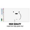 We Bare Bears Ice Bear Automotive Bumper Sticker - 3 of 4