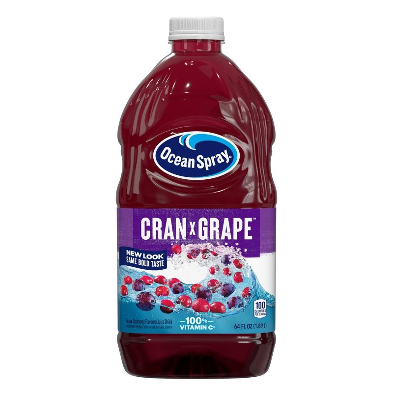 Ocean Spray Cran-Grape Juice - 64 fl oz Bottle, 4 of 9