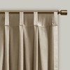 Kumasinova Elegant Blackout Curtain Panel,Pleat Curtains Panel with Tieback,Window Curtains for Living Room,Bedroom,Oeko-Tex Certified - 4 of 4