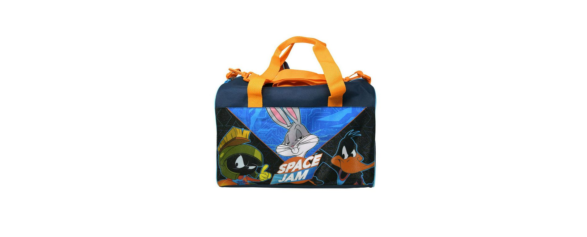Space Jam Duffel Bag Small Travel Bugs Bunny Daffy Duck Looney Tunes Boys